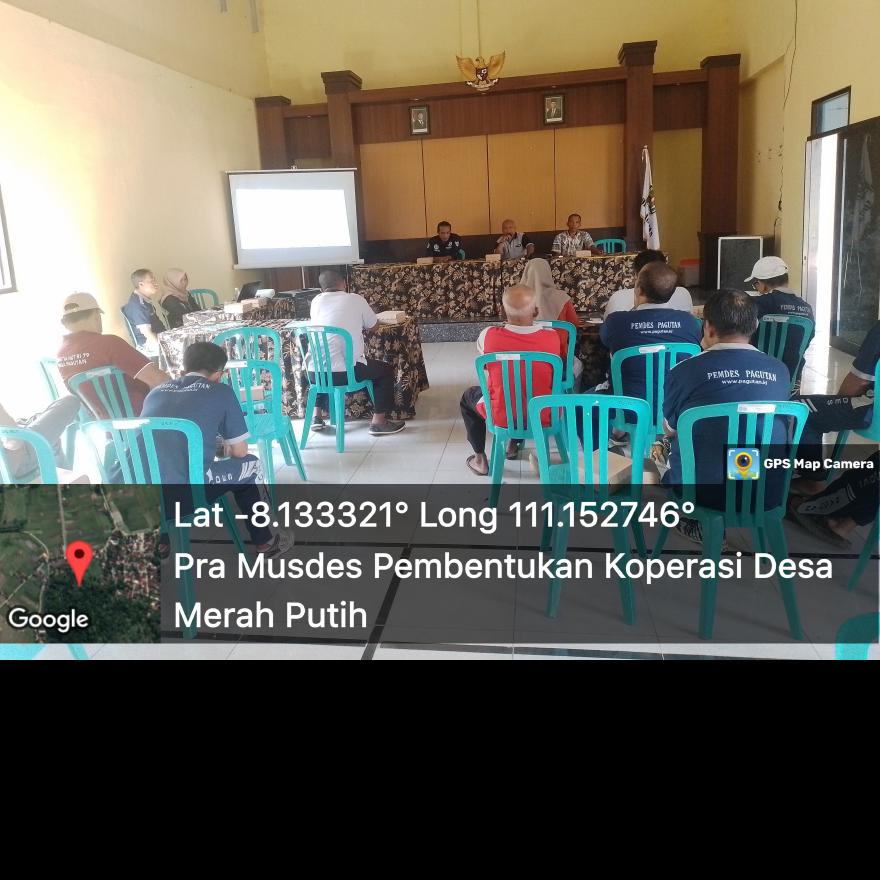 Pramusdes Pembentukan Koperasi Desa Merah Putih 